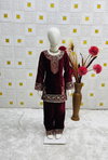 Oc 237 Viscose Velvet Top With Bottom Dupatta Wholesalers In Delhi